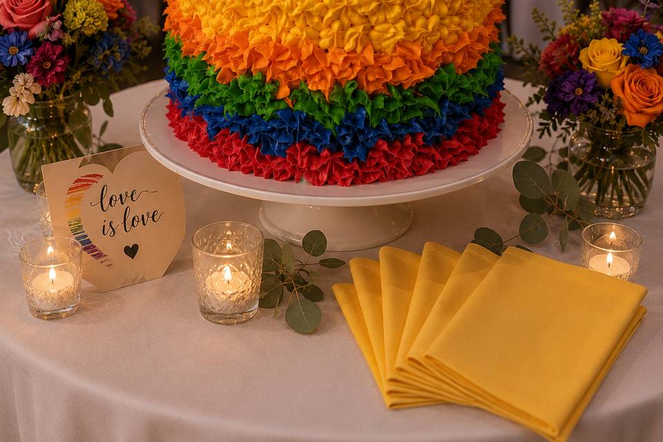 LGBTQ Wedding Cake