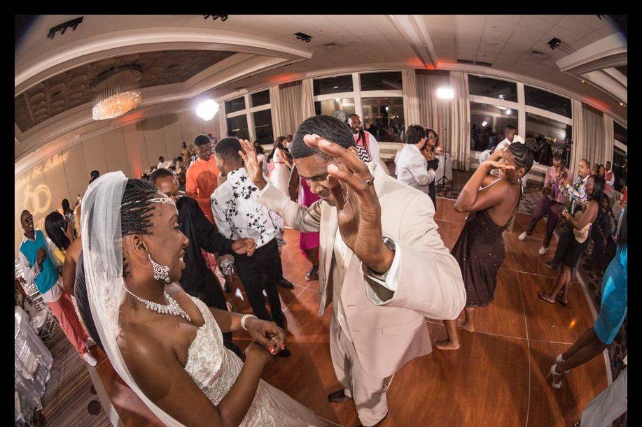 This was lots of fun. DJ, Lighting, and Special effects brought to you by yours truly. Event Coordinating by Total Event Coordinators and these great pictures by Leo Photographer The Rusty Pelican Restaurant in Miami