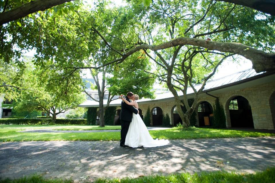 Couple kissing