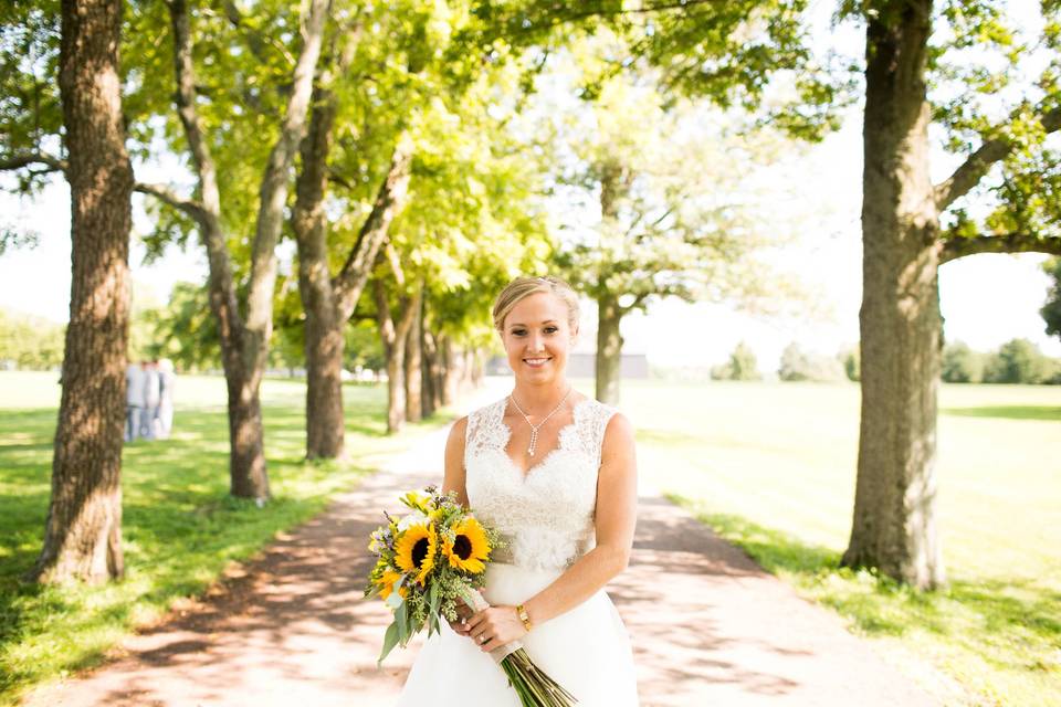 Bridal portrait