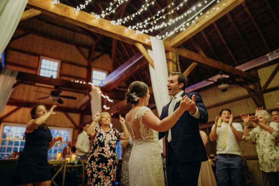 Patio ceremony