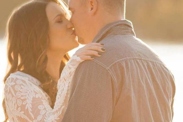 Couple kissing