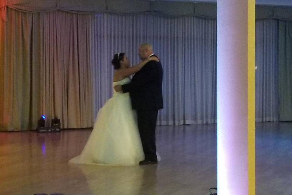 Couple dancing