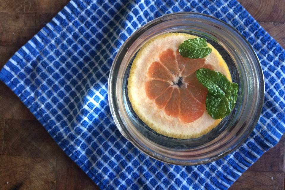 Grapefruit // Mint // Water