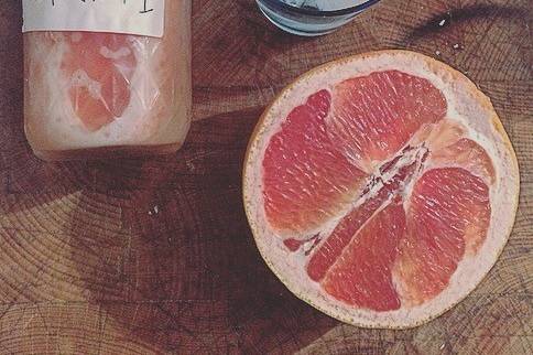 Honeysuckle Vodka // Fresh Grapefruit