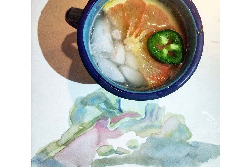 Tequila // Grapefruit // Jalapeño