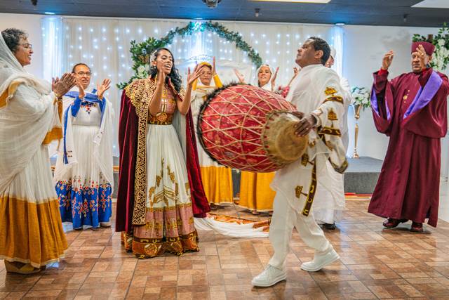 Wedding couple