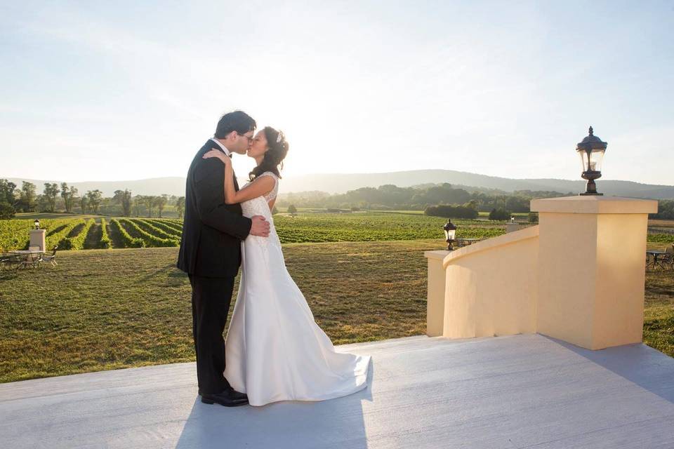 Couple at the porch