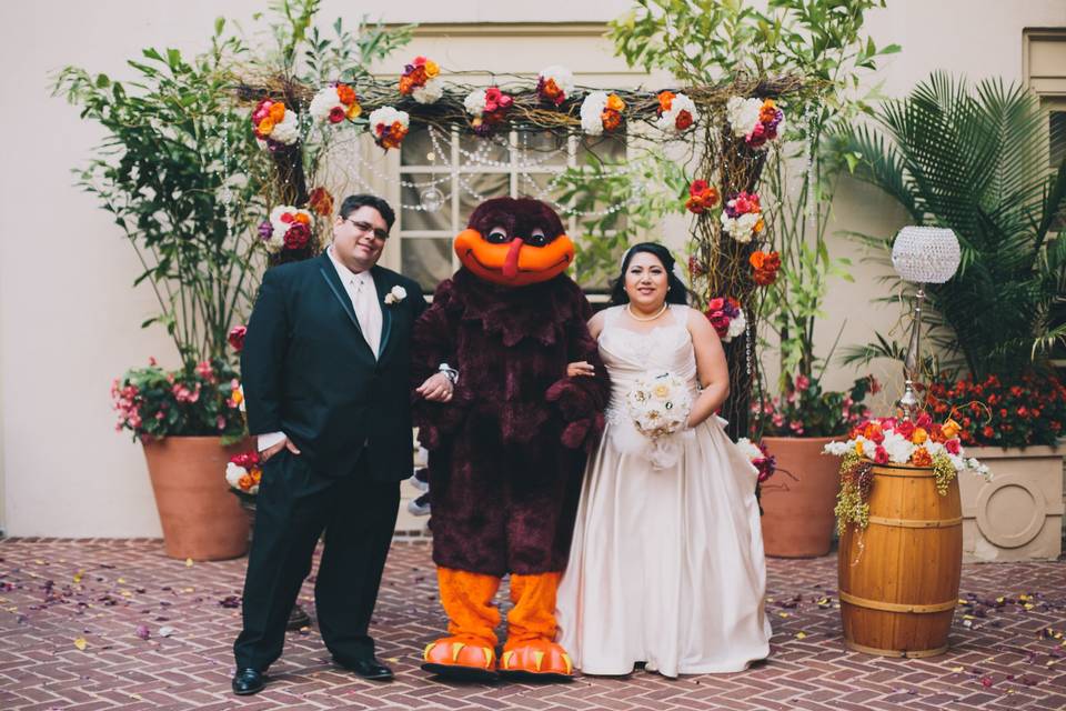 Hokie bird surprise