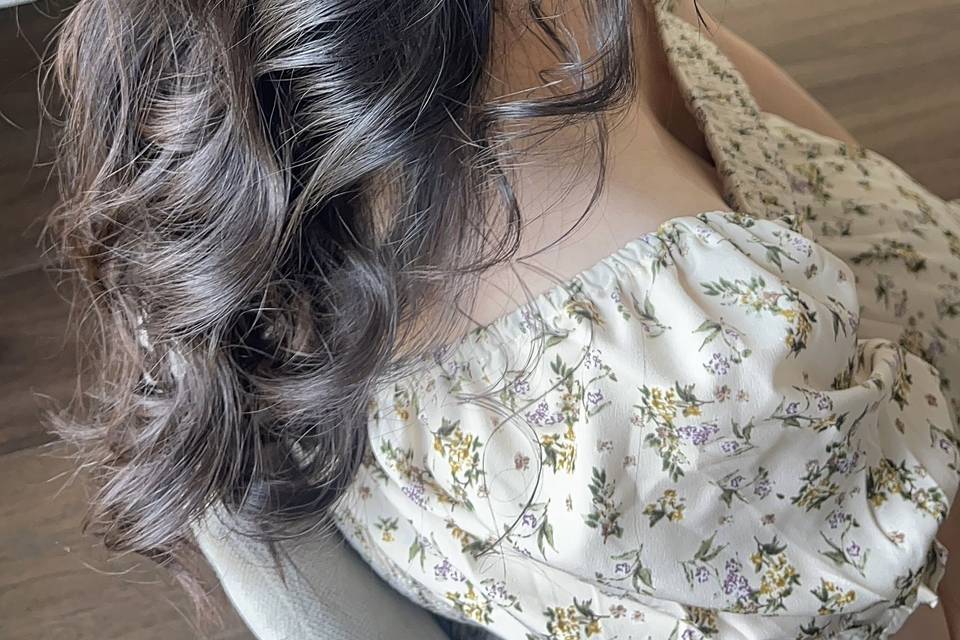 Bridal hair
