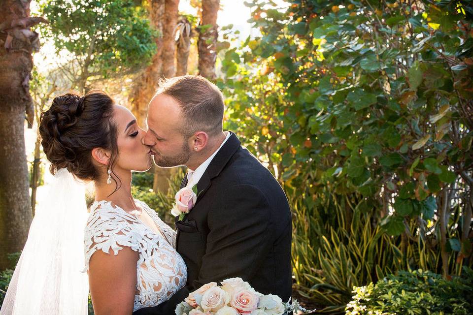 Wedding kiss