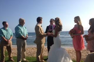 Hyatt Maui -Wedding ceremony