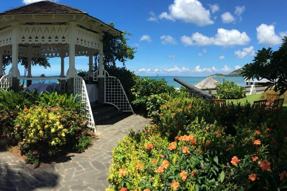 Sandals Halcyon Wedding Gazebo