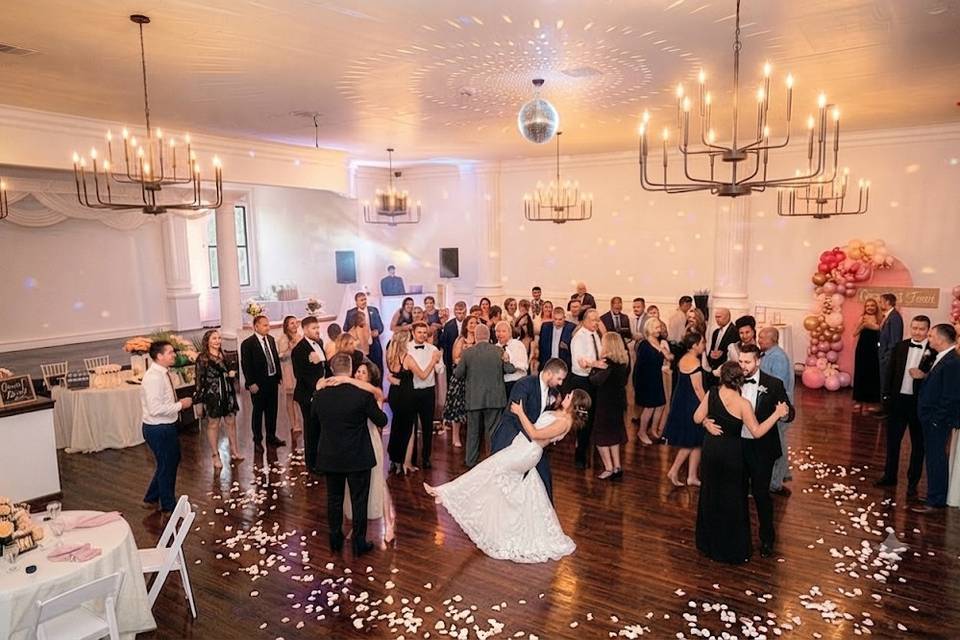 Wedding Reception in Ballroom