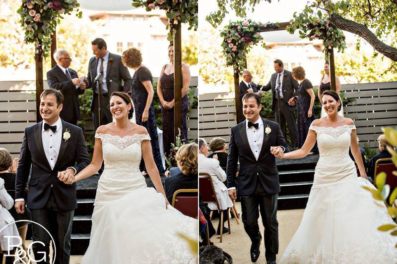 Garden Wedding Ceremony