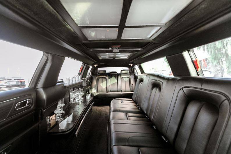 Limousine interior