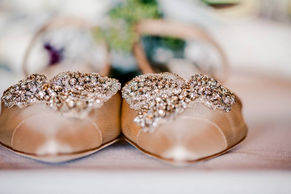 Embellished shoes - Heather Heigel Photography
