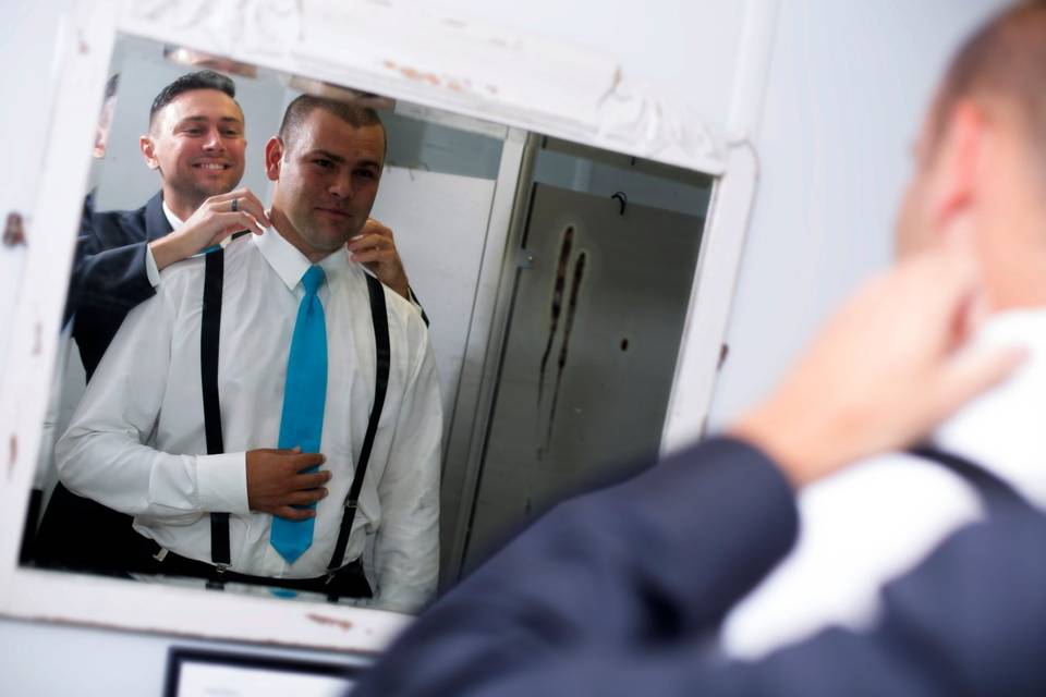 Best man & Groom  dressing