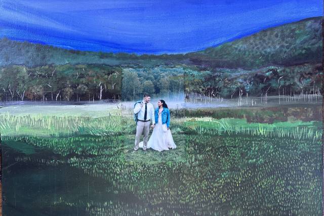 Wedding couple