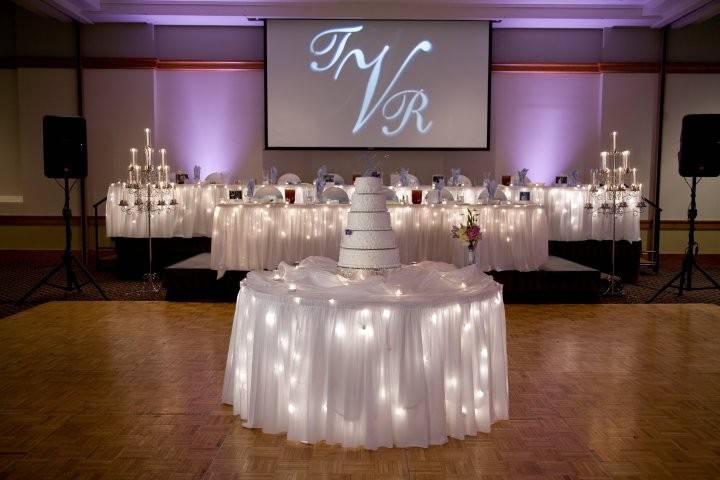 Head Table in Interurban Hall