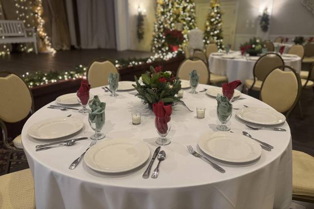 Ballroom at Christmas Time