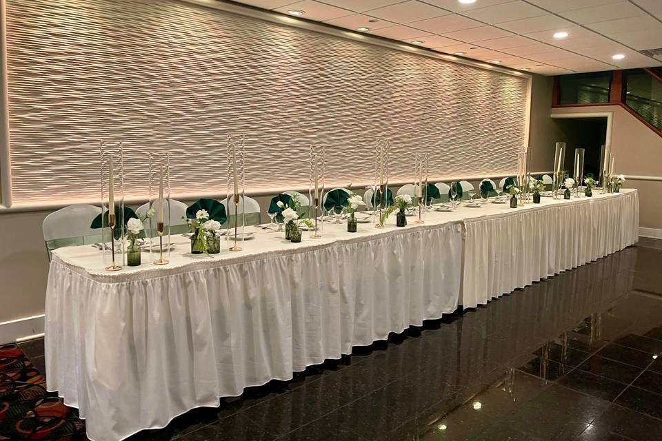 Terrace Room Head Table