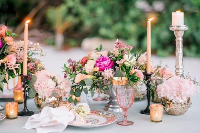 Wedding tablescape