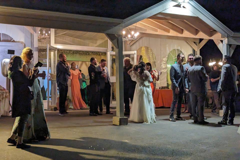 Wedding Reception Outside