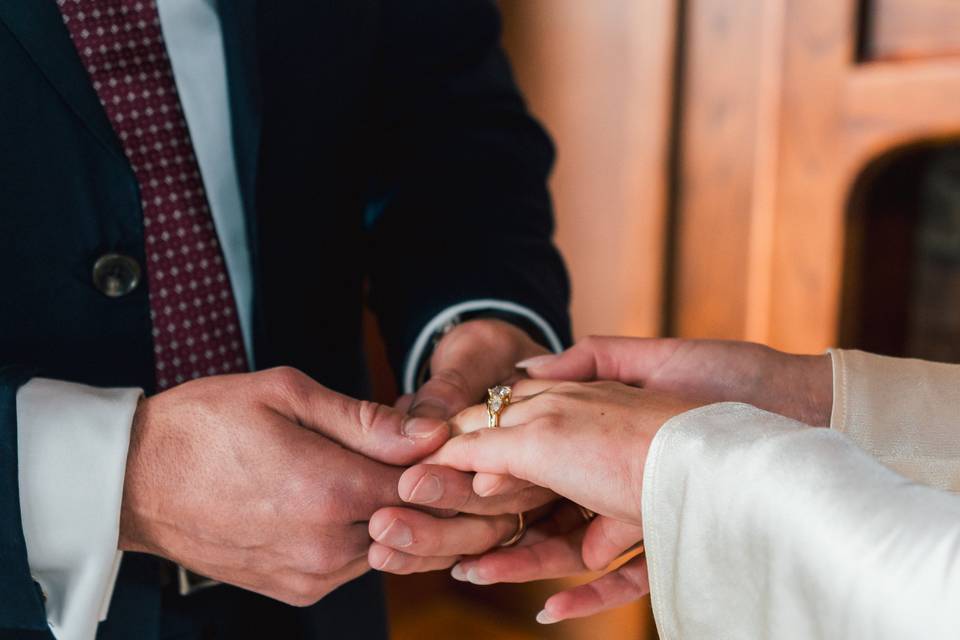 The exchange of vows