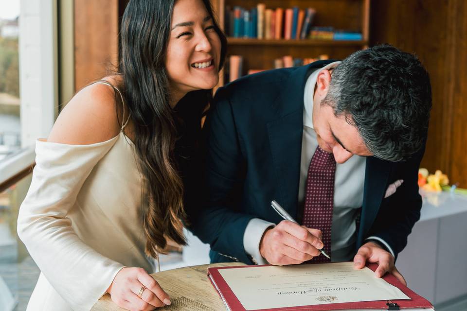 Making it official