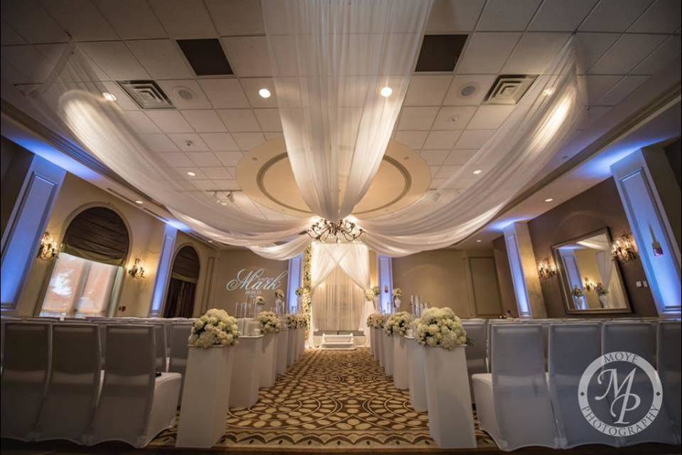 Indoor wedding venue