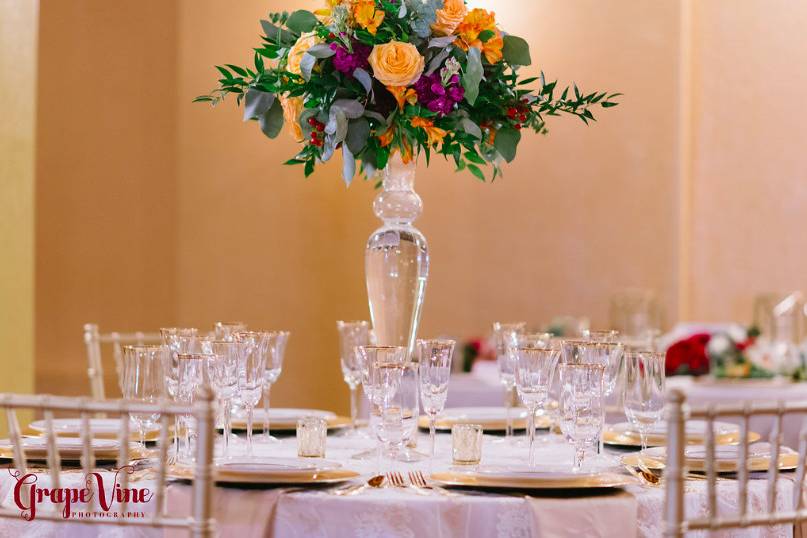 Floral centerpiece