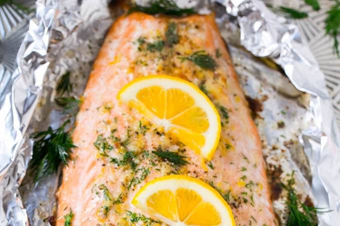 Lemon Dill Salmon