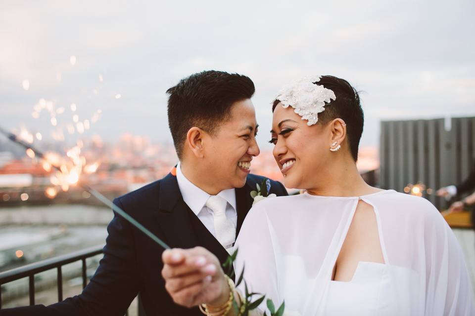 Wedding sparklers