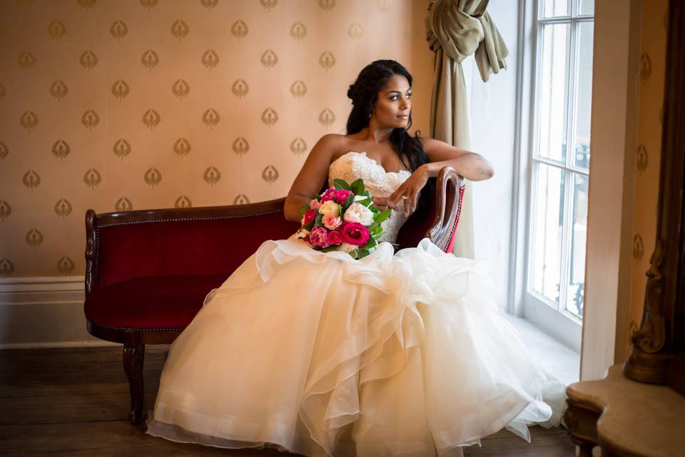 Bridal portrait