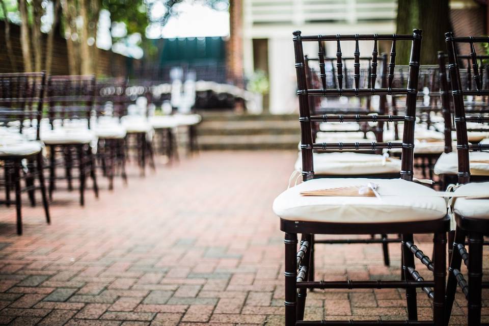 Chairs set-up