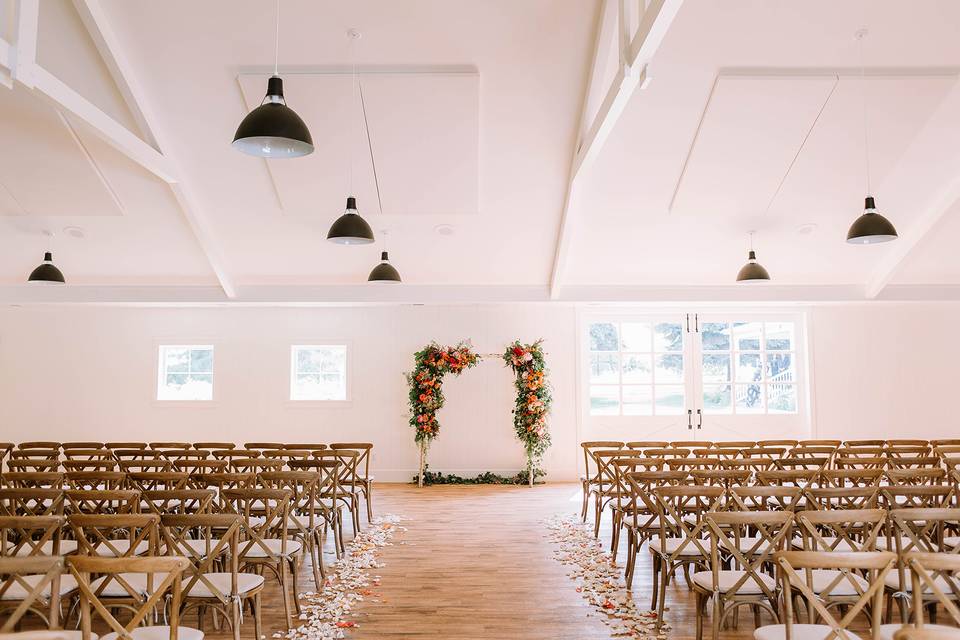 Indoor ceremony