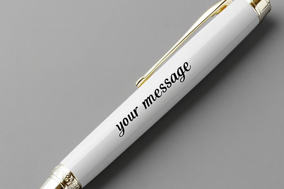 Elegant pens custom msg