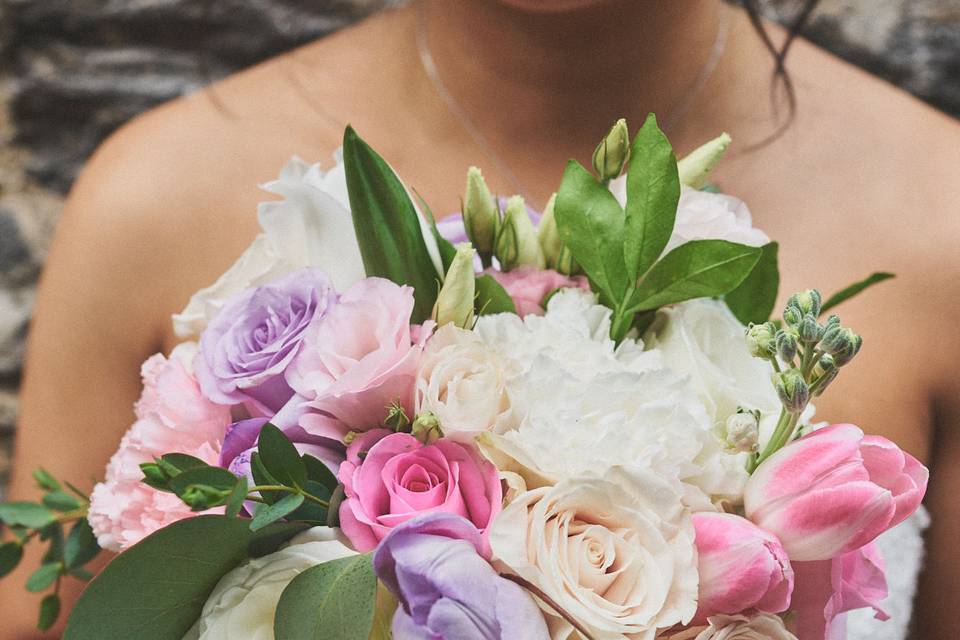 Pink + Purple Bouquet