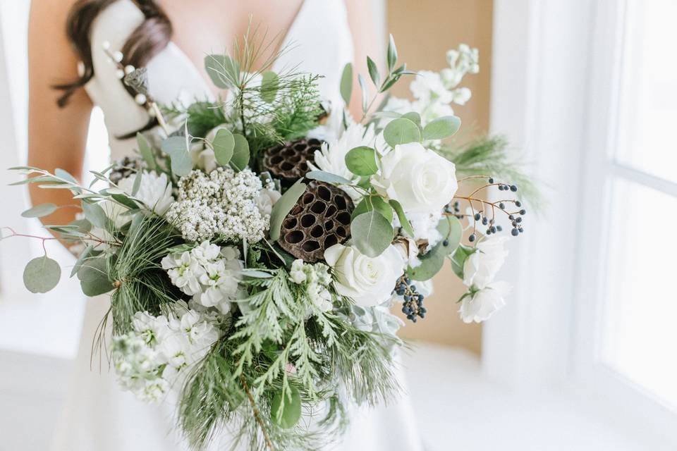 Textured Winter Bouquet