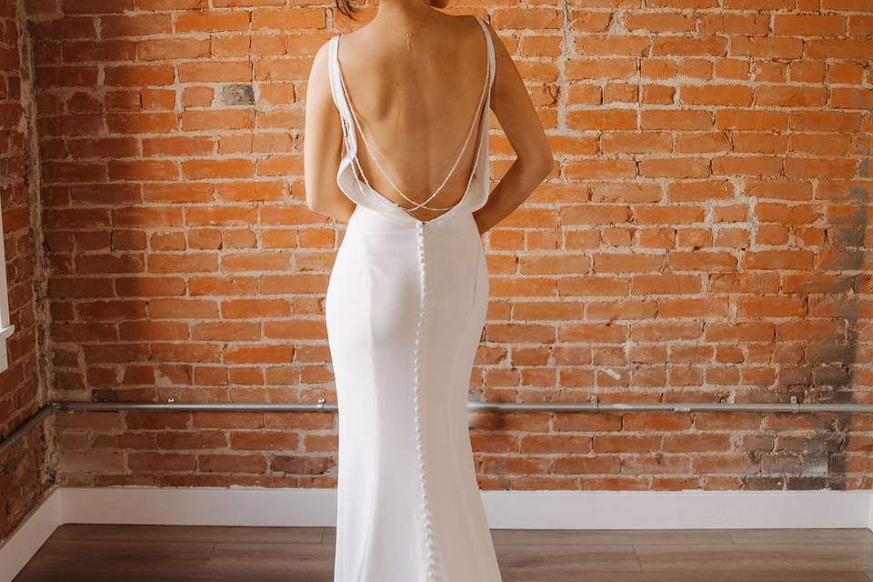 Low back Dress