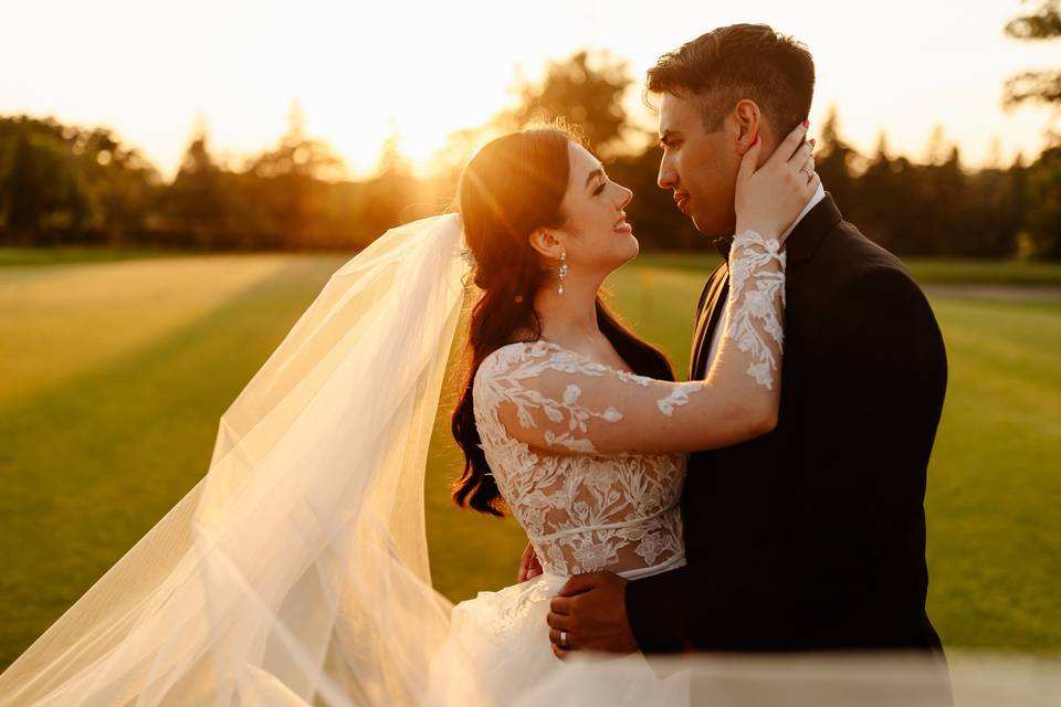 A sunset for your wedding