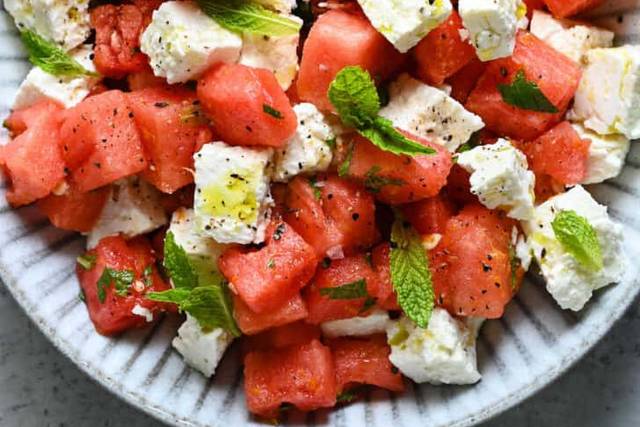 Watermelon Feta Salad