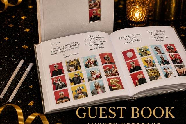 Photo guest book