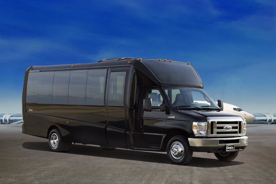 19-passenger luxury limo bus