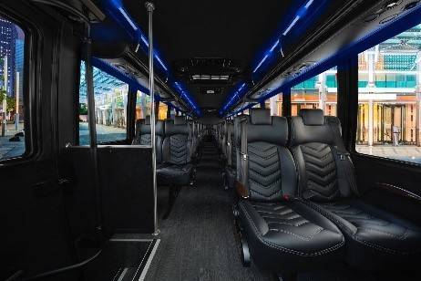 38-passenger Luxury interior