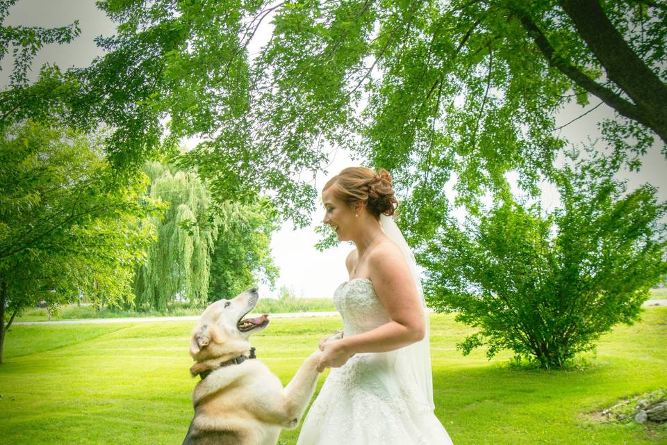 Dancing with a dog