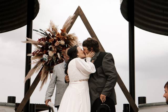 Ceremony  First Kiss