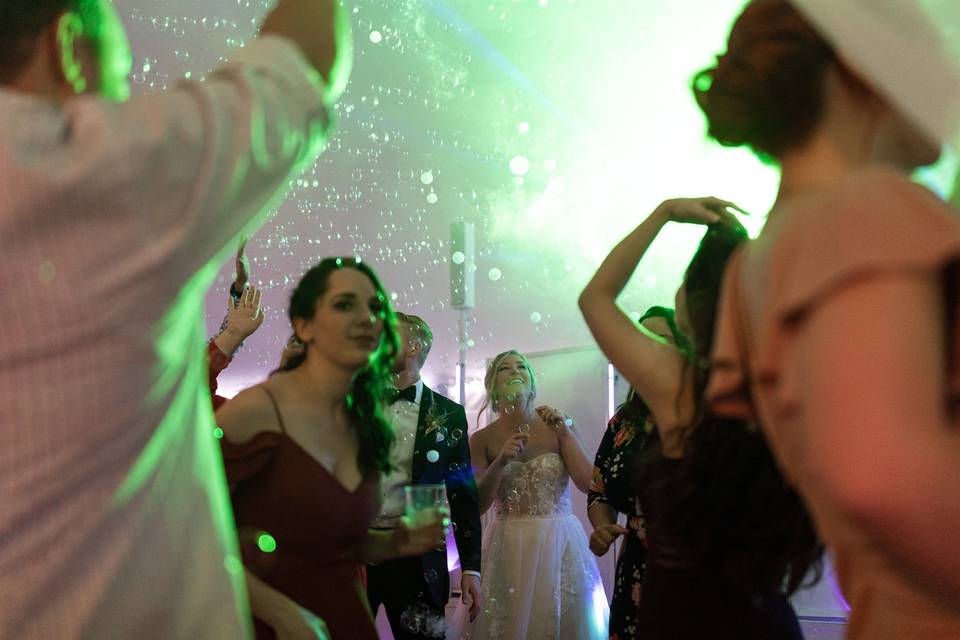 Our bride Sam was mesmerized