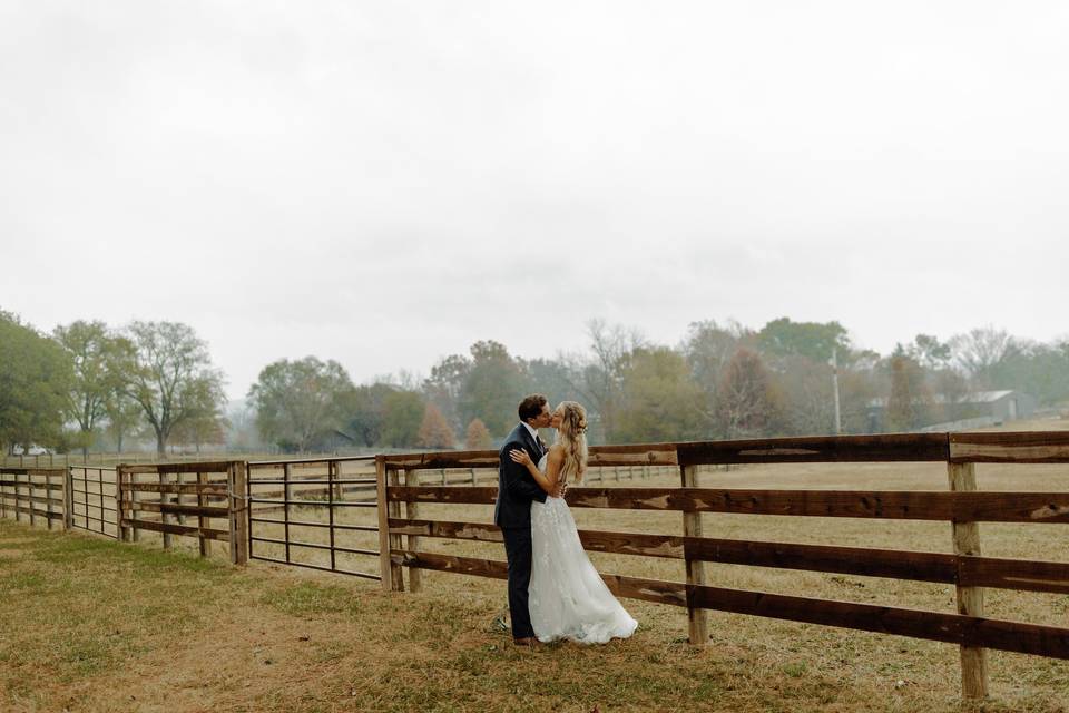 Couple in driveway